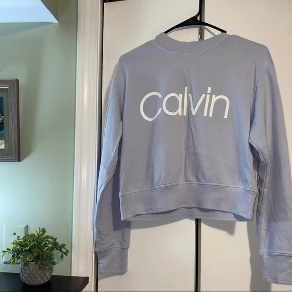 NWOT Calvin Klein 💟 Performance Cropped Crew - Picture 3 of 7